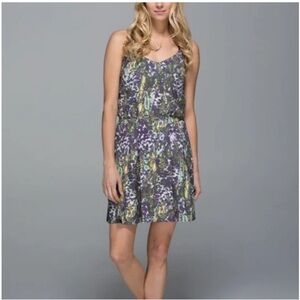LULULEMON City Summer Dress Floral Sport Size 4